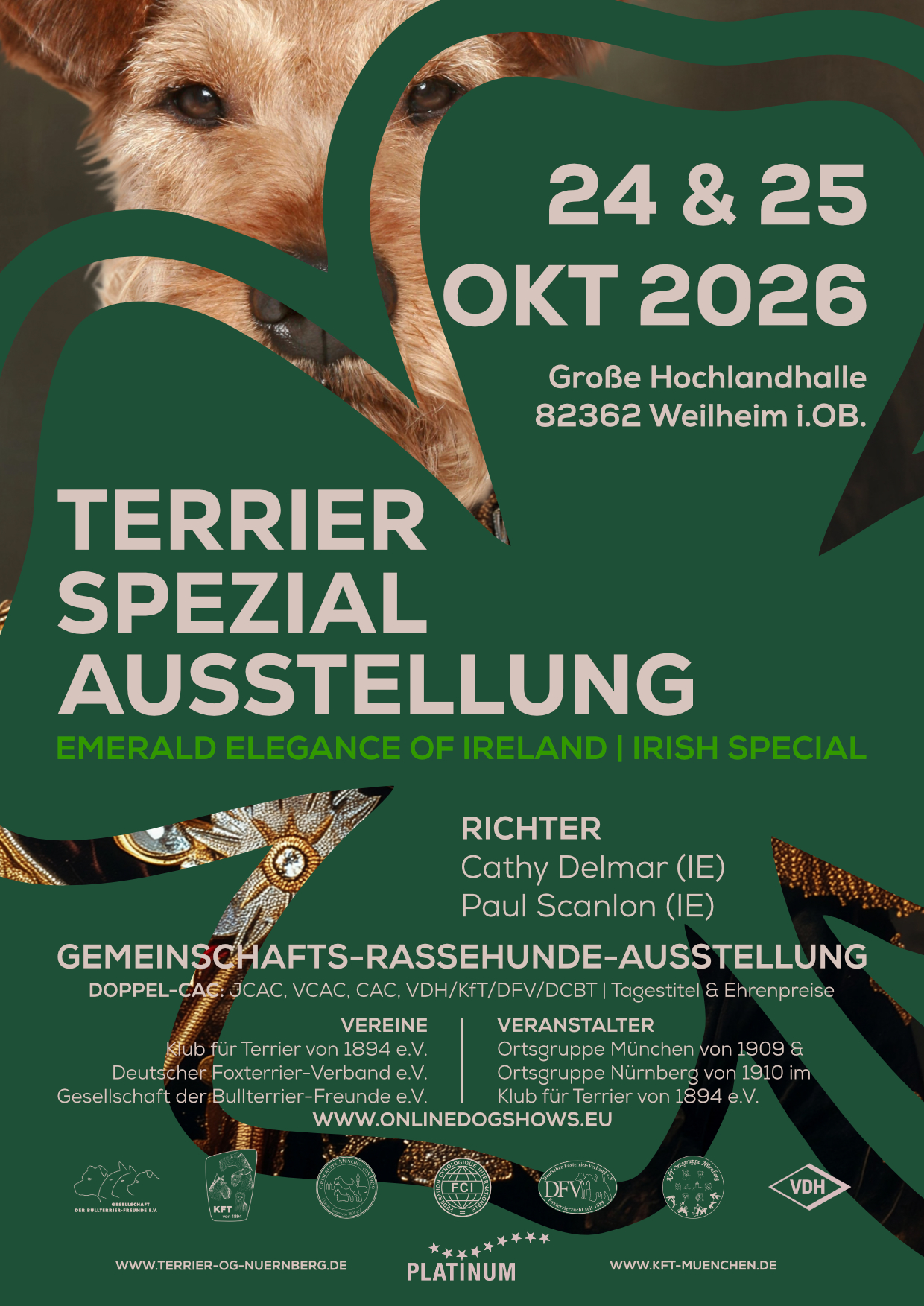 Terrier-Spezialausstellung in Weilheim